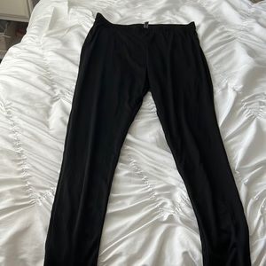 Large Black Leggings